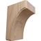 Ekena Millwork 3 1/2"W x 4"D x 6"H Clarksville Bracket, Mahogany BKTW04X04X06CVGM - alternate 1